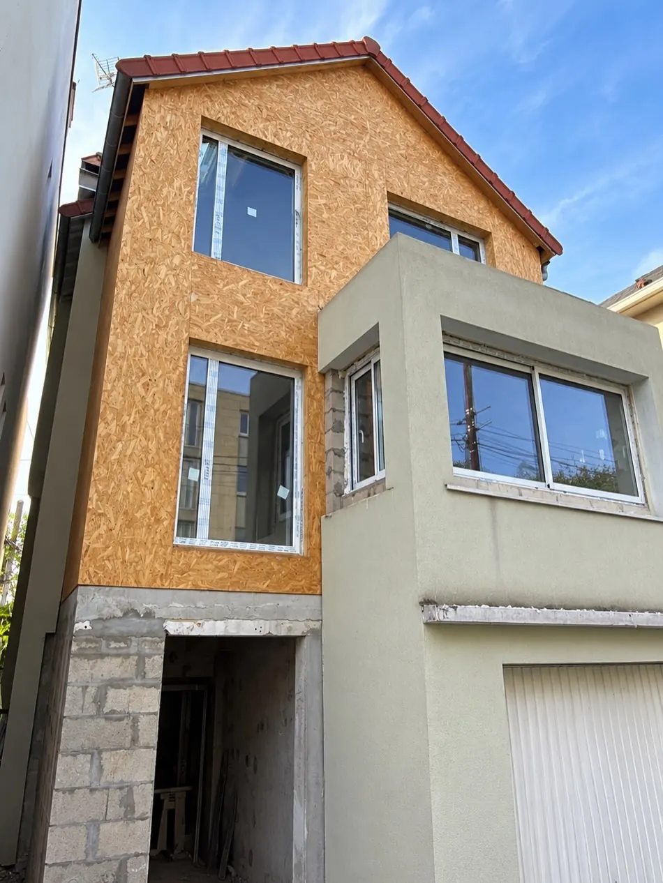 Façade et isolation par l'extérieur à Rueil-Malmaison, avant travaux